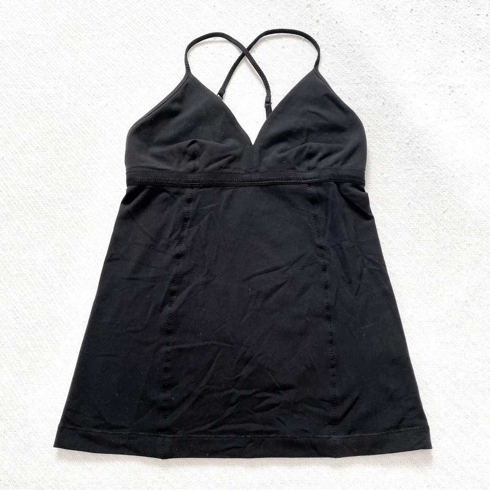 Lululemon black cami tank top A/B Cup